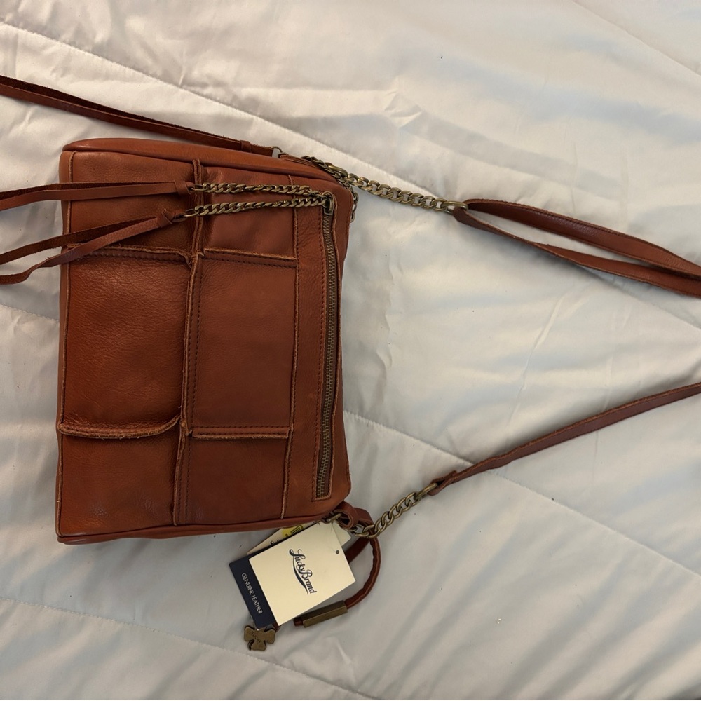 Lucky Brand Tan Crossbody Bag - Picture 3 of 3